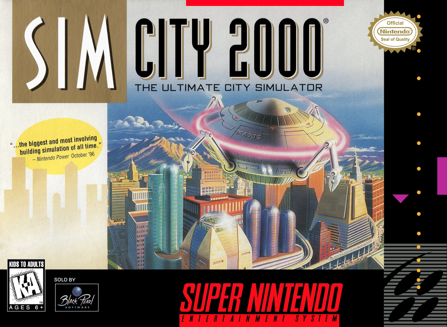 SIM CITY 2000  - SNES