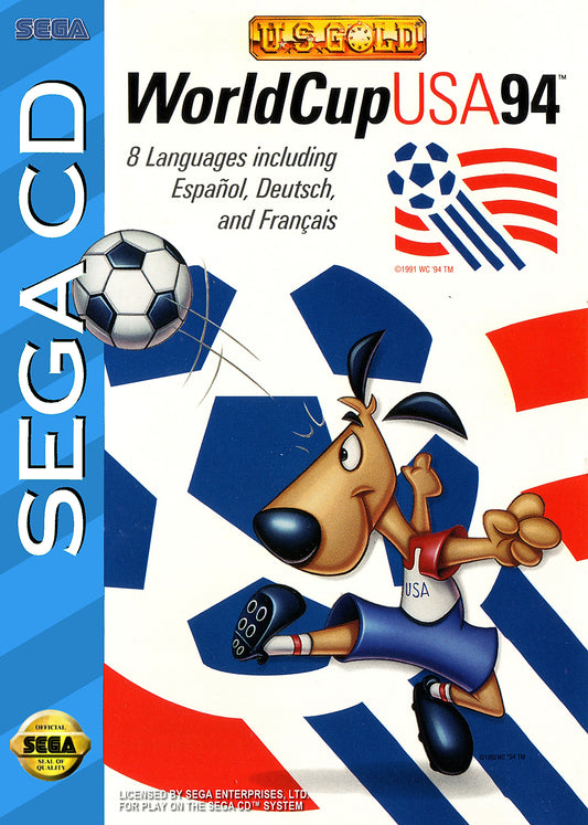 WORLD CUP USA 94  - SEGACD