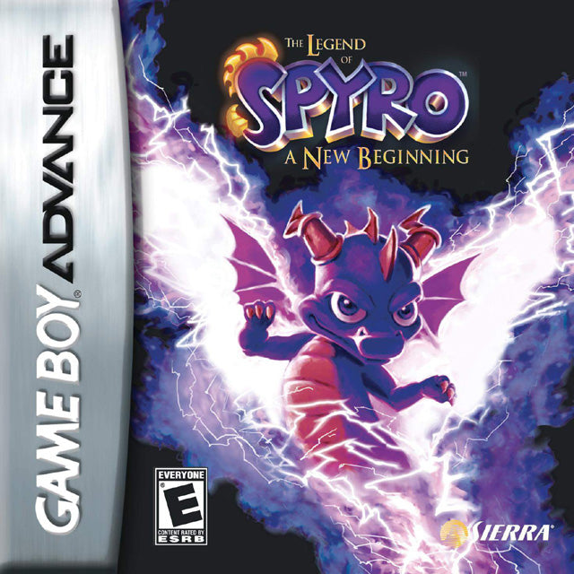 LEGEND OF SPYRO: A NEW BEGINNING  - GBA