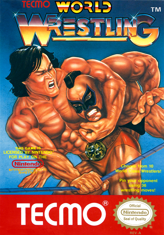 TECMO WORLD WRESTLING  - NES