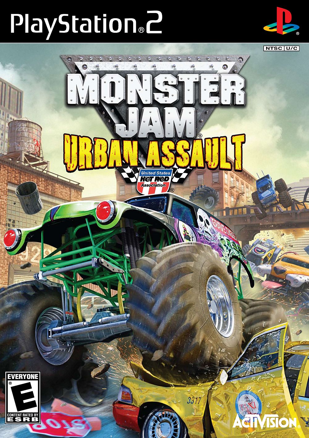 MONSTER JAM: URBAN ASSAULT  - PS2