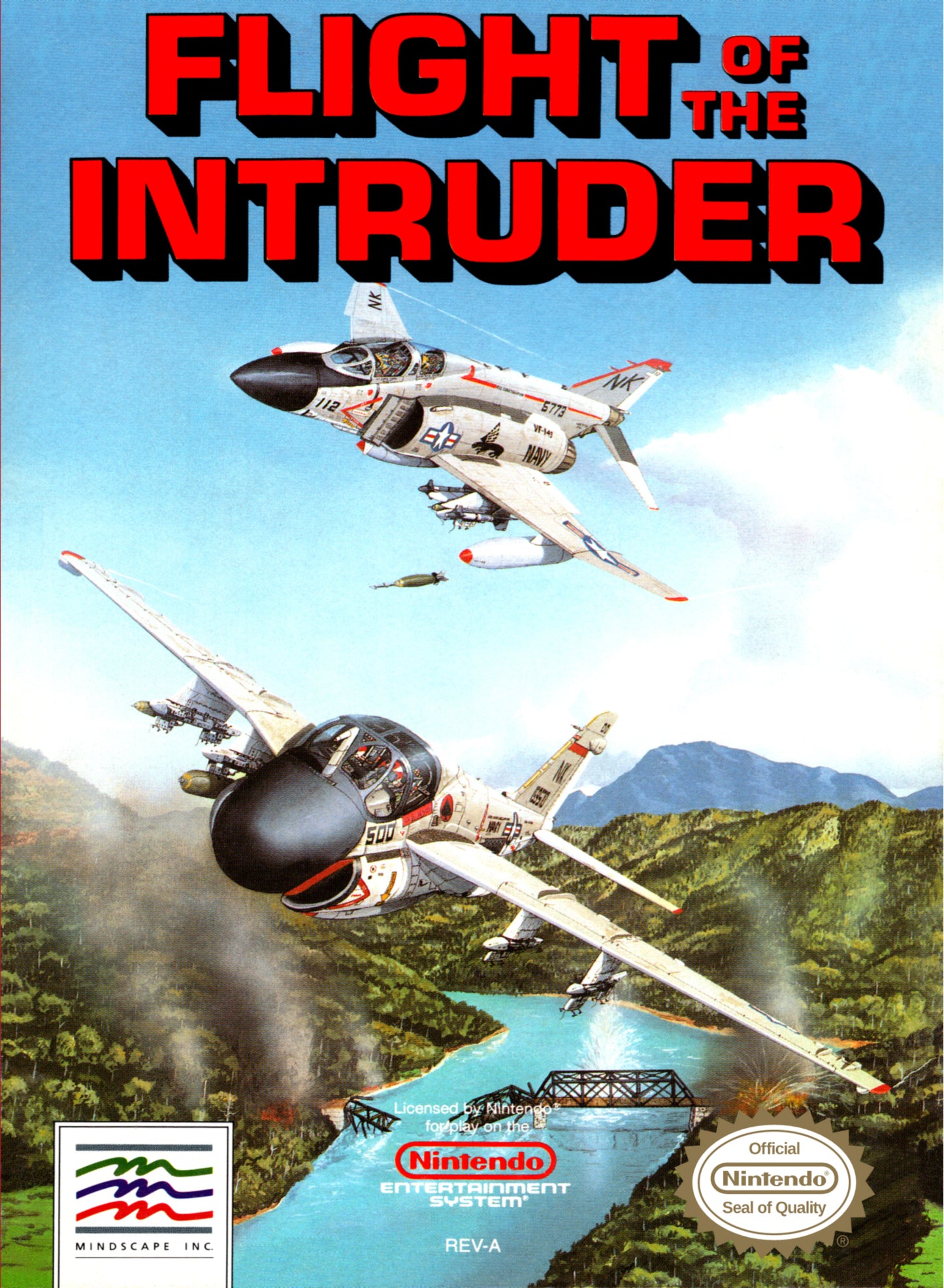 FLIGHT OF THE INTRUDER  - NES