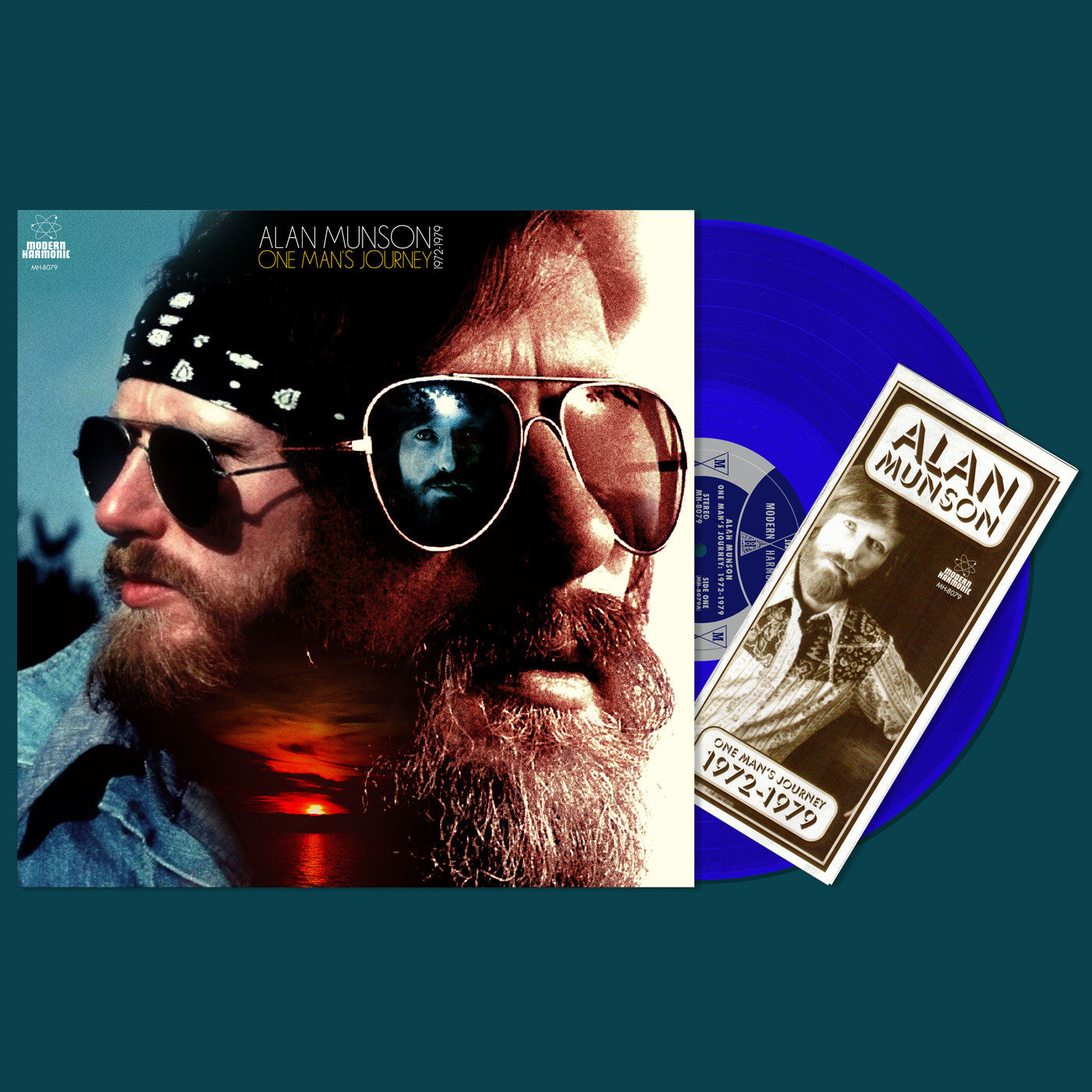 MUNSON, ALAN - ONE MAN'S JOURNEY: 1972-1979 (BLUE VINYL)