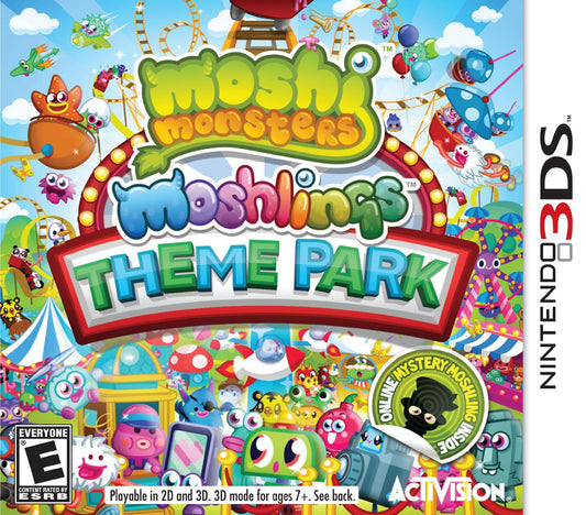 MOSHI MONSTERS: MOSHLINGS THEME PARK  - 3DS