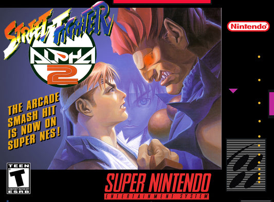 STREET FIGHTER ALPHA 2  - SNES