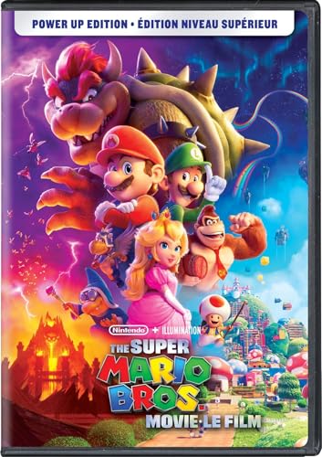 THE SUPER MARIO BROS. MOVIE - POWER UP EDITION [DVD] (BILINGUAL)