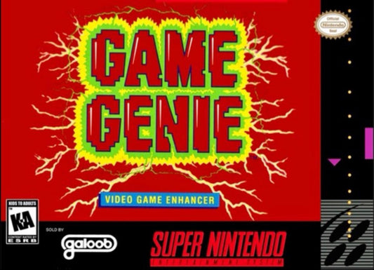 GAME GENIE (HARDWARE)  - SNES