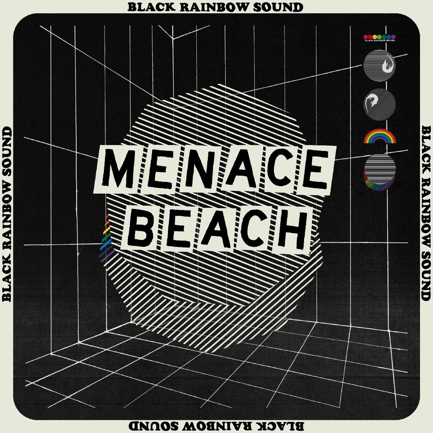 MENACE BEACH - BLACK RAINBOW SOUND (WHITE VINYL)