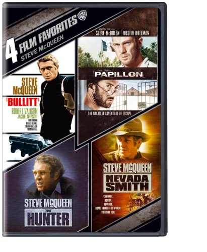 BULLITT/PAPILLION/HUNTER/NEVADA SMITH - DVD-STEVE MCQUEEN 4 FILM FAVORITES