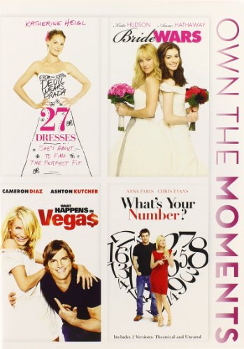 27 DRESSES/BRIDE WARS/WHAT HAPPENS IN VE - DVD-4 MOVIES