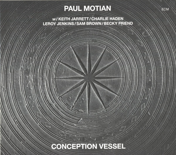 MOTIAN, PAUL  - CONCEPTION VESSEL