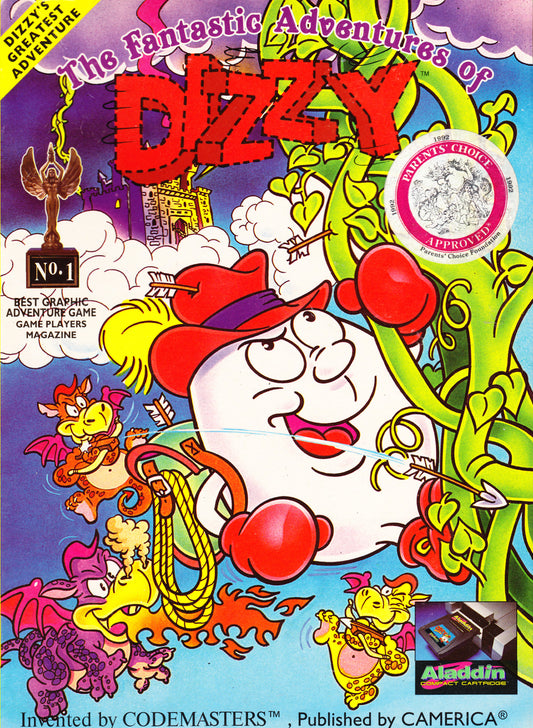 FANTASTIC ADVENTURES OF DIZZY  - NES