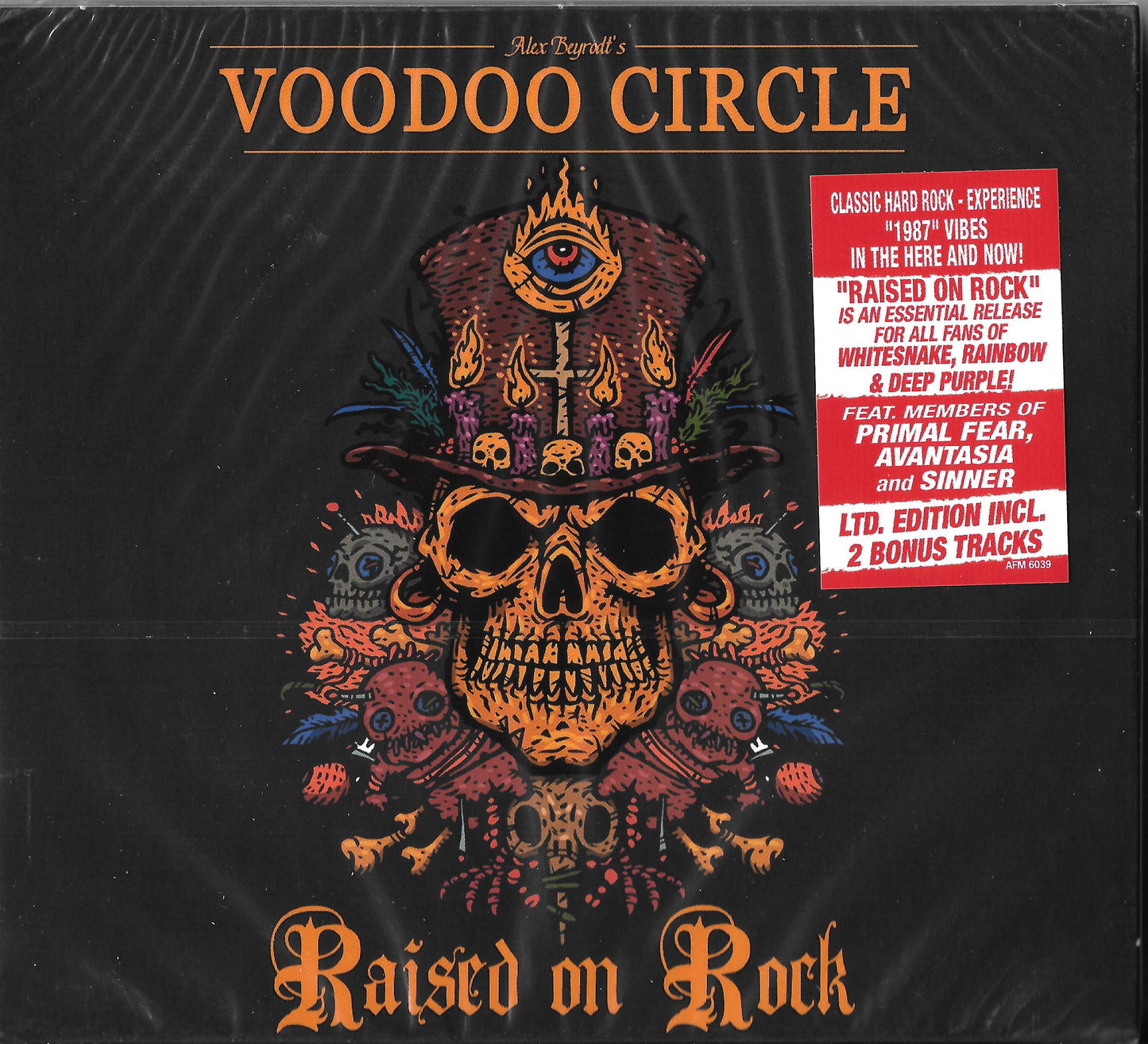 VOODOO CIRCLE  - RAISED ON ROCK