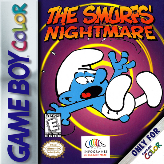SMURFS NIGHTMARE  - GBC