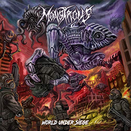 MONSTROUS - WORLD UNDER SIEGE (CD)