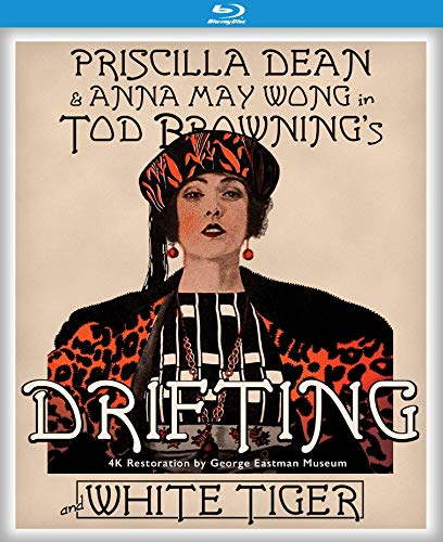 DRIFTING/WHITE TIGER - BLU-TODD BROWNING-KINO CLASSICS