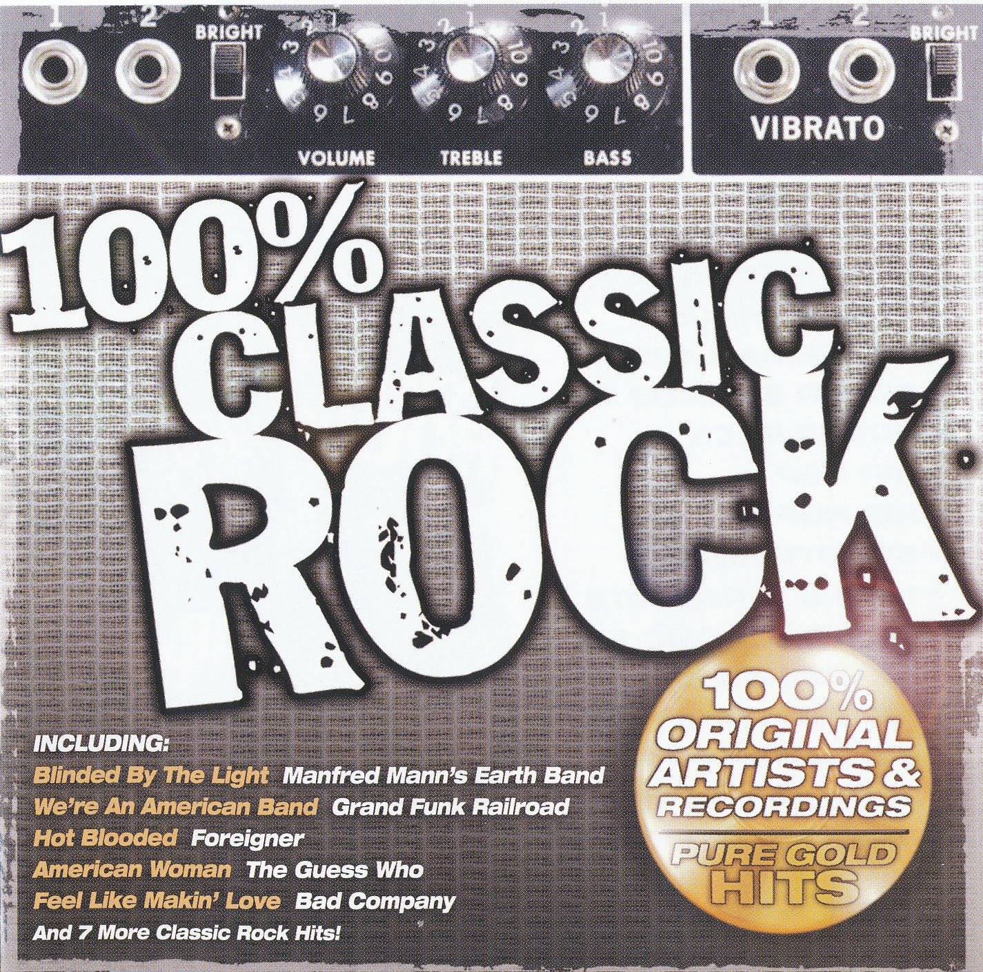 VARIOUS  - 100% CLASSIC ROCK (2CDS)