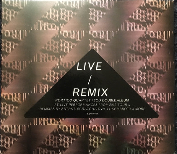 PORTICO QUARTET  - LIVE/REMIX (2CDS)