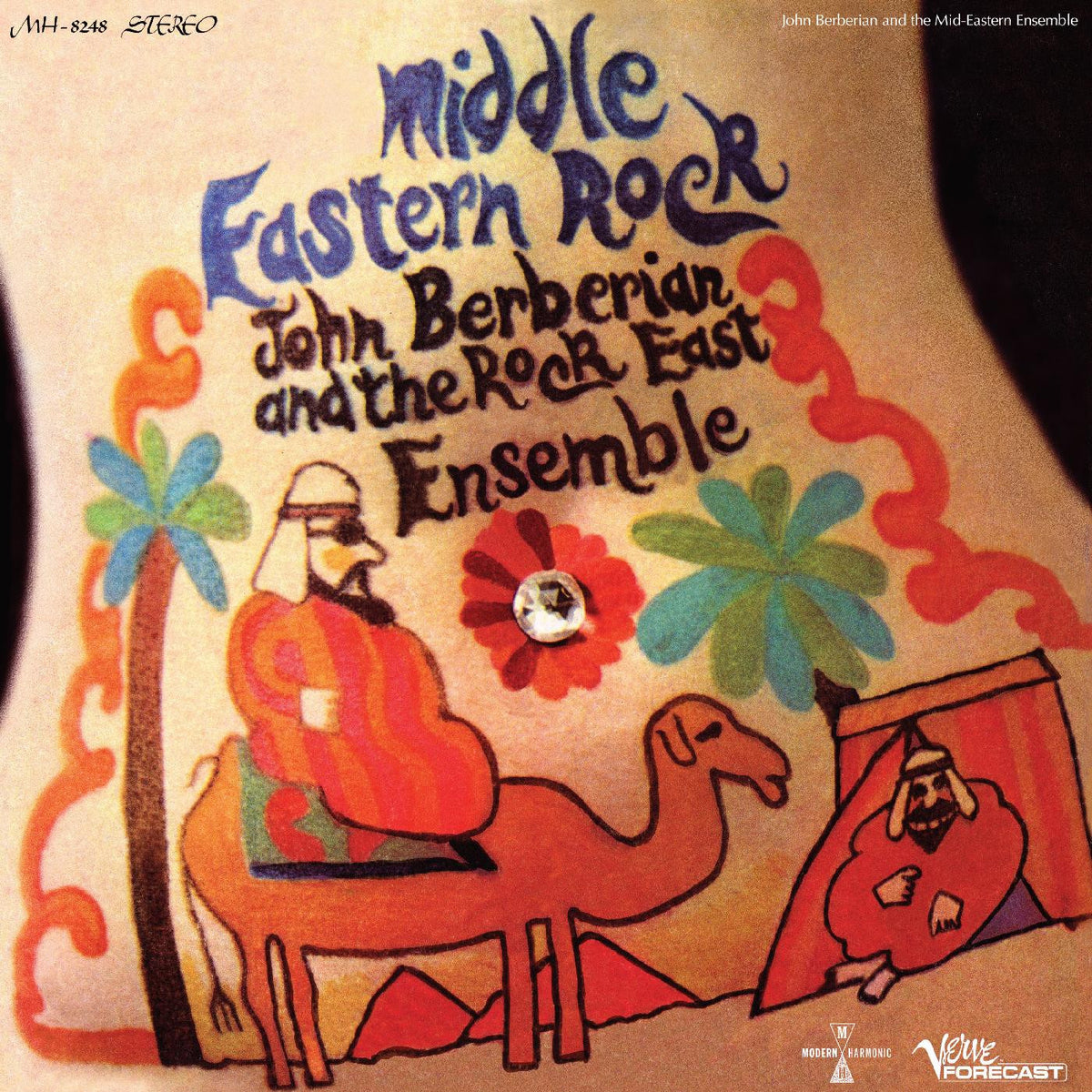 BERBERIAN, JOHN AND THE ROCK EAST ENSEMBLE - MIDDLE EASTERN ROCK