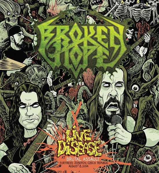 BROKEN HOPE  - LIVE DISEASE (CD/BLU)