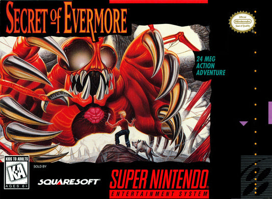 SECRET OF EVERMORE  - SNES