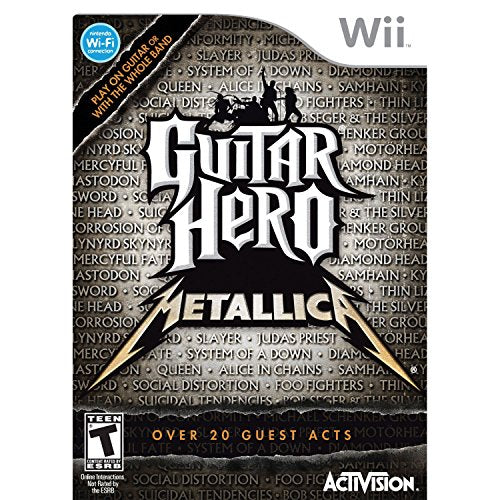 USED-GUITAR HERO: METALLICA
