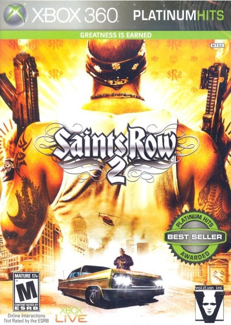 SAINTS ROW: THE THIRD (PLATINUM HITS)  - XBX360