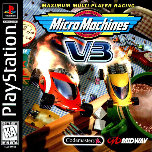 MICRO MACHINES V3  - PS1