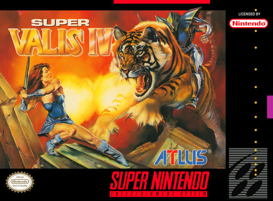 SUPER VALIS IV  - SNES