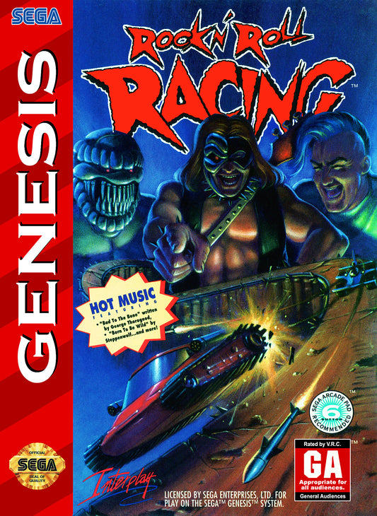 ROCK 'N ROLL RACING  - GENESIS