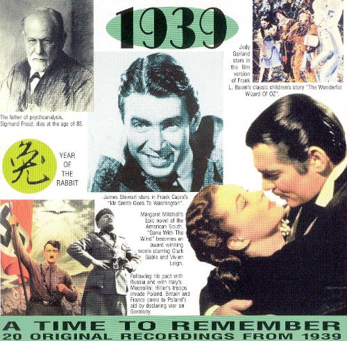 VARIOUS  - A TIME TO REMEMBER 1939
