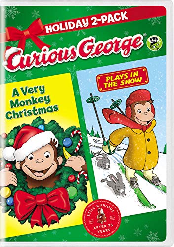 CURIOUS GEORGE (ANIMATED) - DVD-A VERY MONKEY CHRISTMAS/PLAYS IN THE