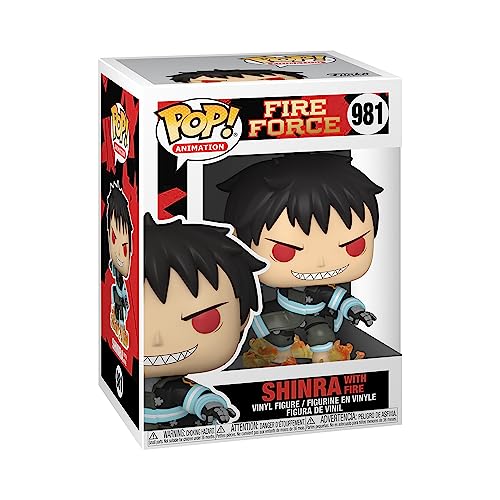 FIRE FORCE: SHINRA WITH FIRE #981 - FUNKO POP!-GITD-SPECIAL EDITION