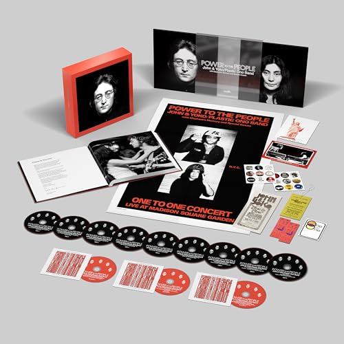 JOHN LENNON/YOKO ONO/PLASTIC ONO BAND - POWER TO THE PEOPLE: LIVE AT THE ONE TO ONE CONCERT [SUPER DELUXE 9 CD/3 BLU-RAY AUDIO] (CD)