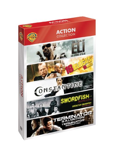WARNER BROS. ACTION COLLECTION - DVD-BOOK OF ELI/16 BLOCKS/CONSTANTINE/SW