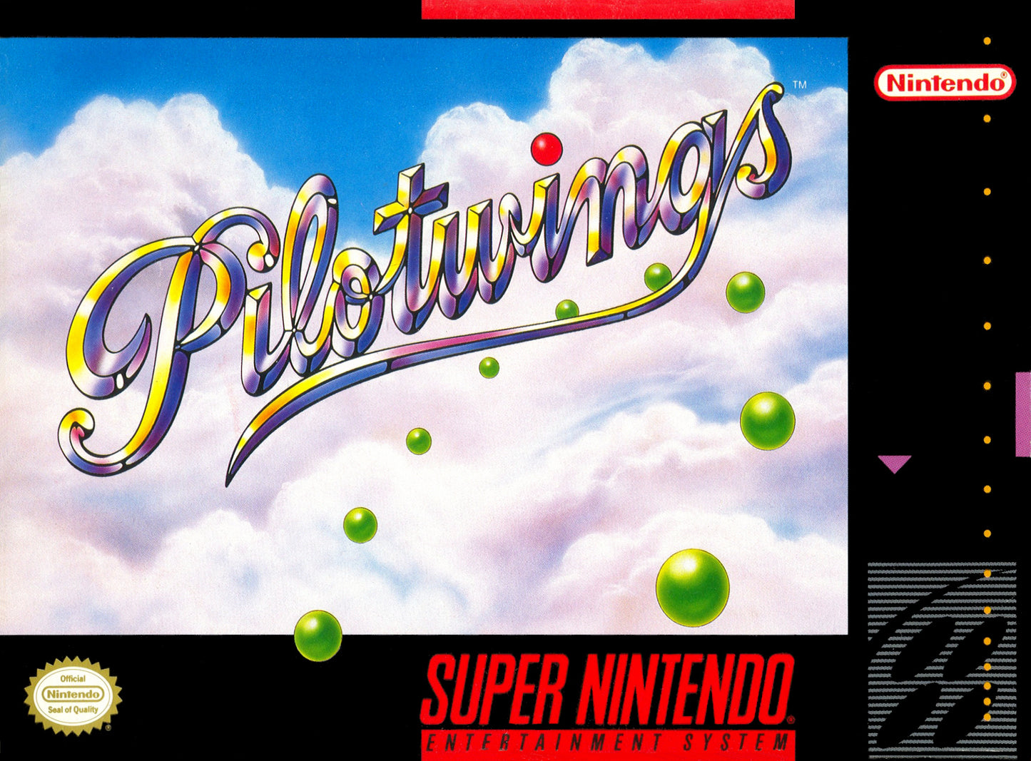 PILOTWINGS  - SNES (W/BOX)