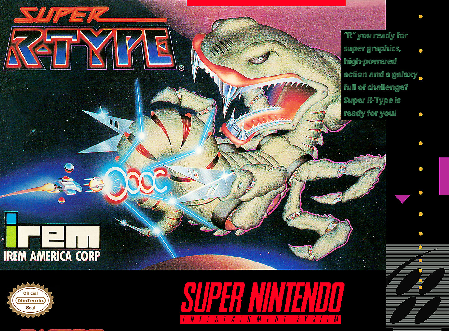 SUPER R-TYPE  - SNES (W/BOX)