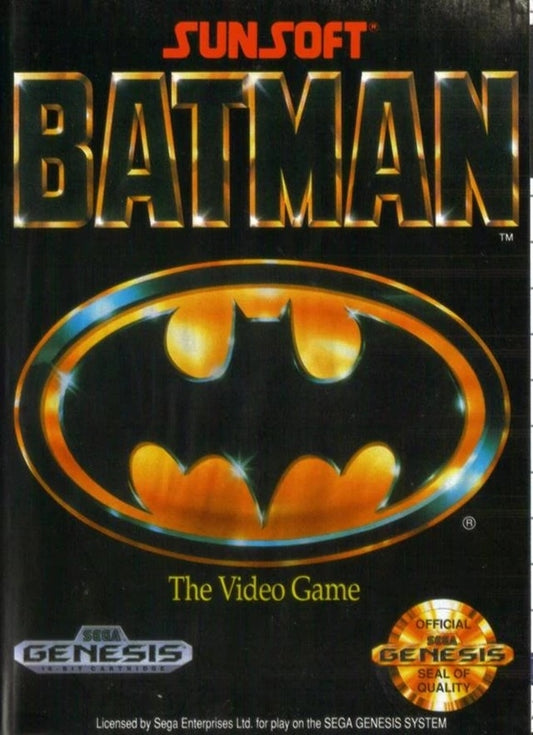 BATMAN: THE VIDEO GAME  - GENESIS