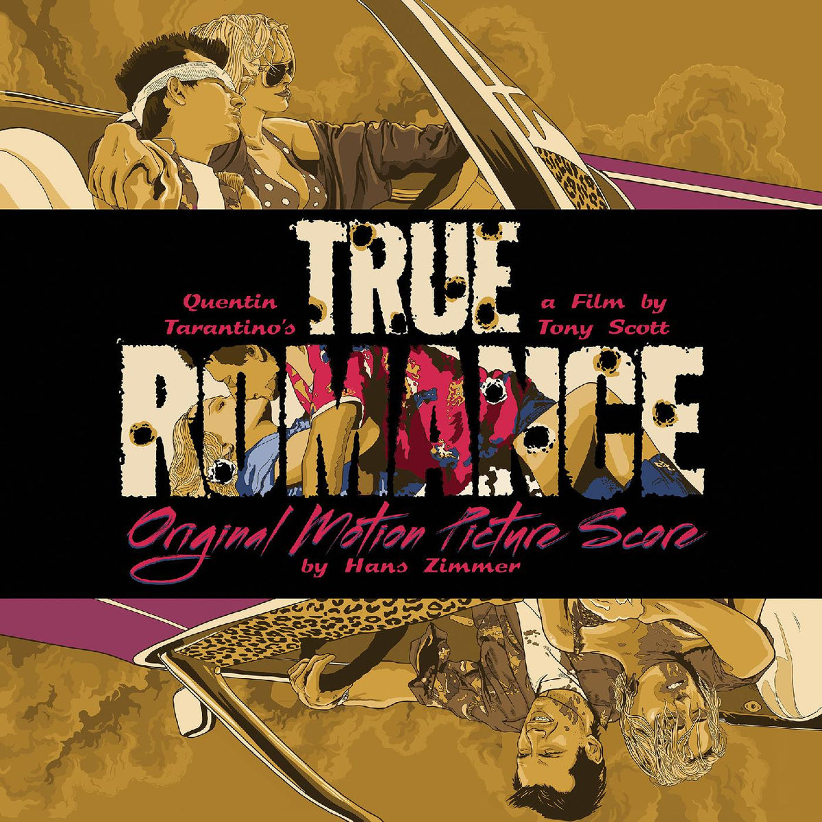 VARIOUS ARTISTS - TRUE ROMANCE  - ORIGINAL MOTION PICTURE SCORE (INDIE EXCLUSIVE, "CLEANING PRODUCTS" SPLATTER VINYL)