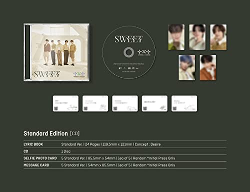 TOMORROW X TOGETHER - SWEET [STANDARD EDITION CD] (CD)