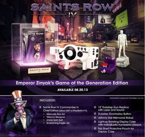 SAINTS ROW IV (GAME OF THE GENERATION ED  - PS3