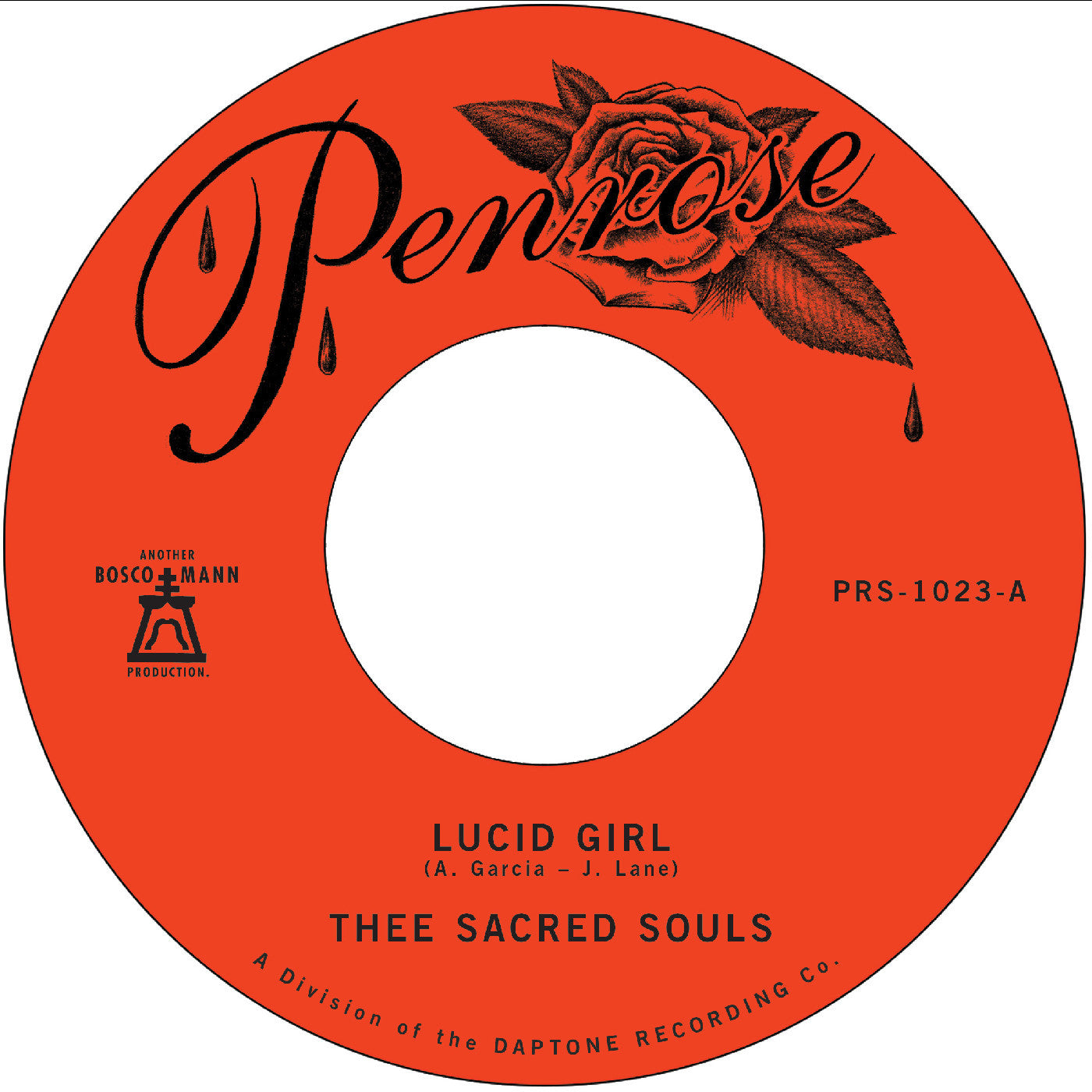 THEE SACRED SOULS - LUCID GIRL / LOSING SIDE OF LOVE