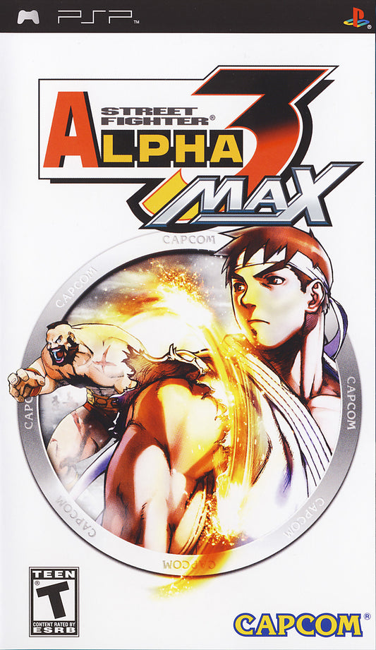 STREET FIGHTER ALPHA 3 MAX  - PSP
