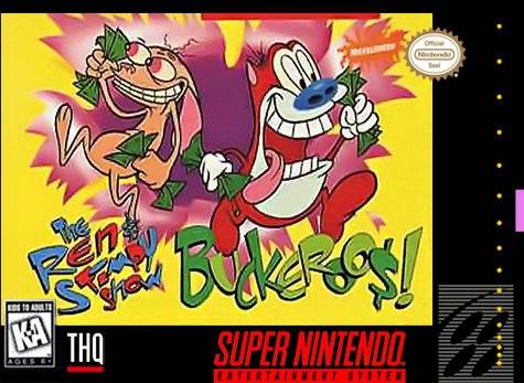 REN & STIMPY SHOW: BUCKEROOS  - SNES
