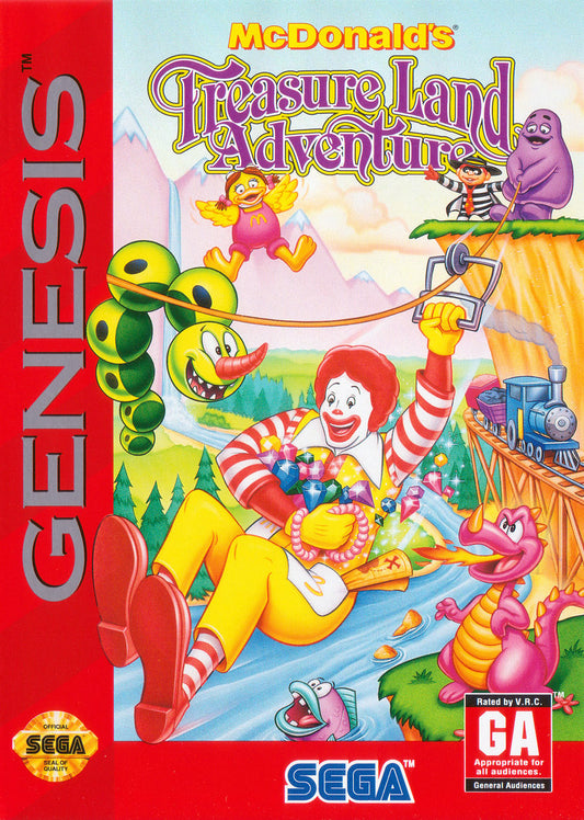 MCDONALD'S TREASURELAND ADVENTURE  - GENESIS