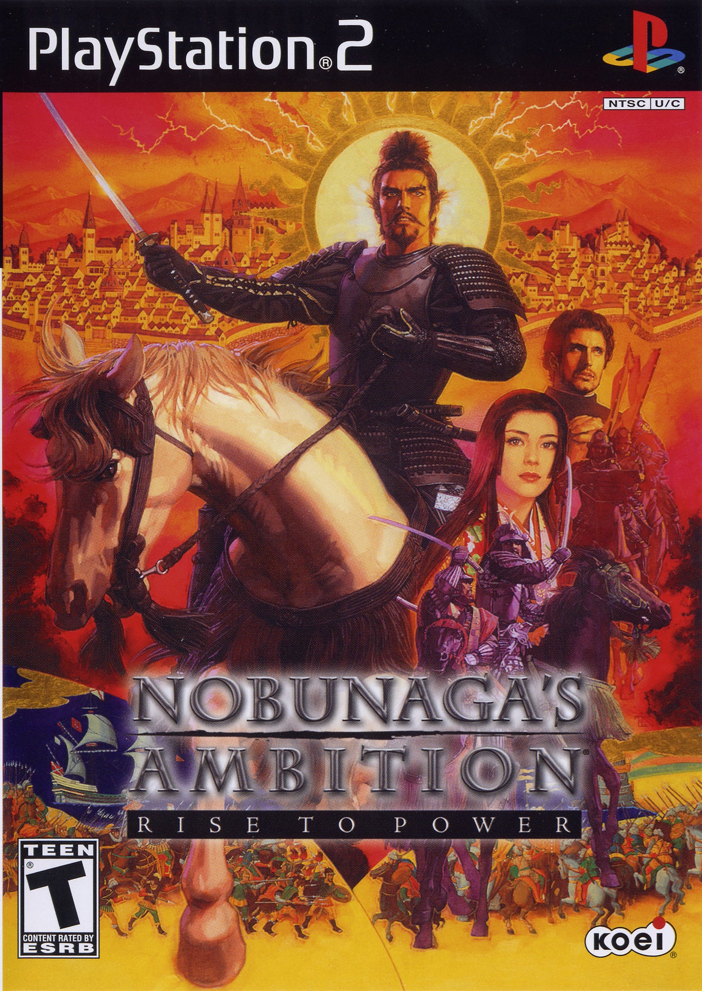 NOBUNAGA'S AMBITION: RISE TO POWER  - PS2