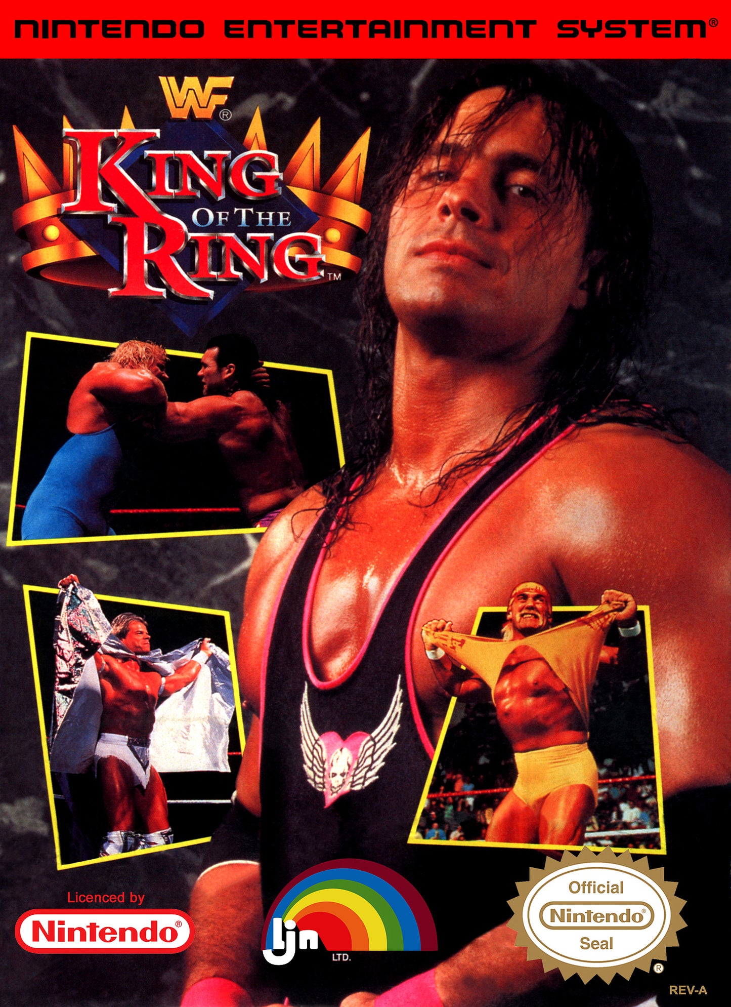 WWF KING OF THE RING  - NES (W/BOX)