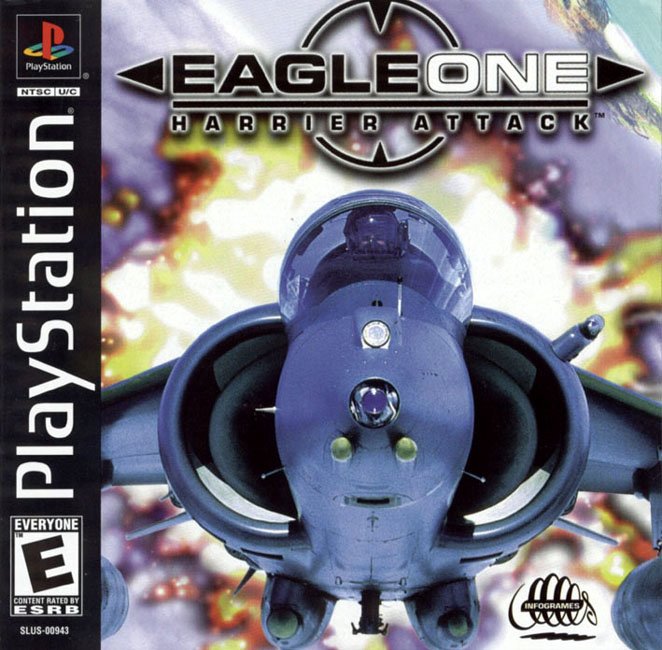 EAGLE ONE: HARRIER ATTACK  - PS1