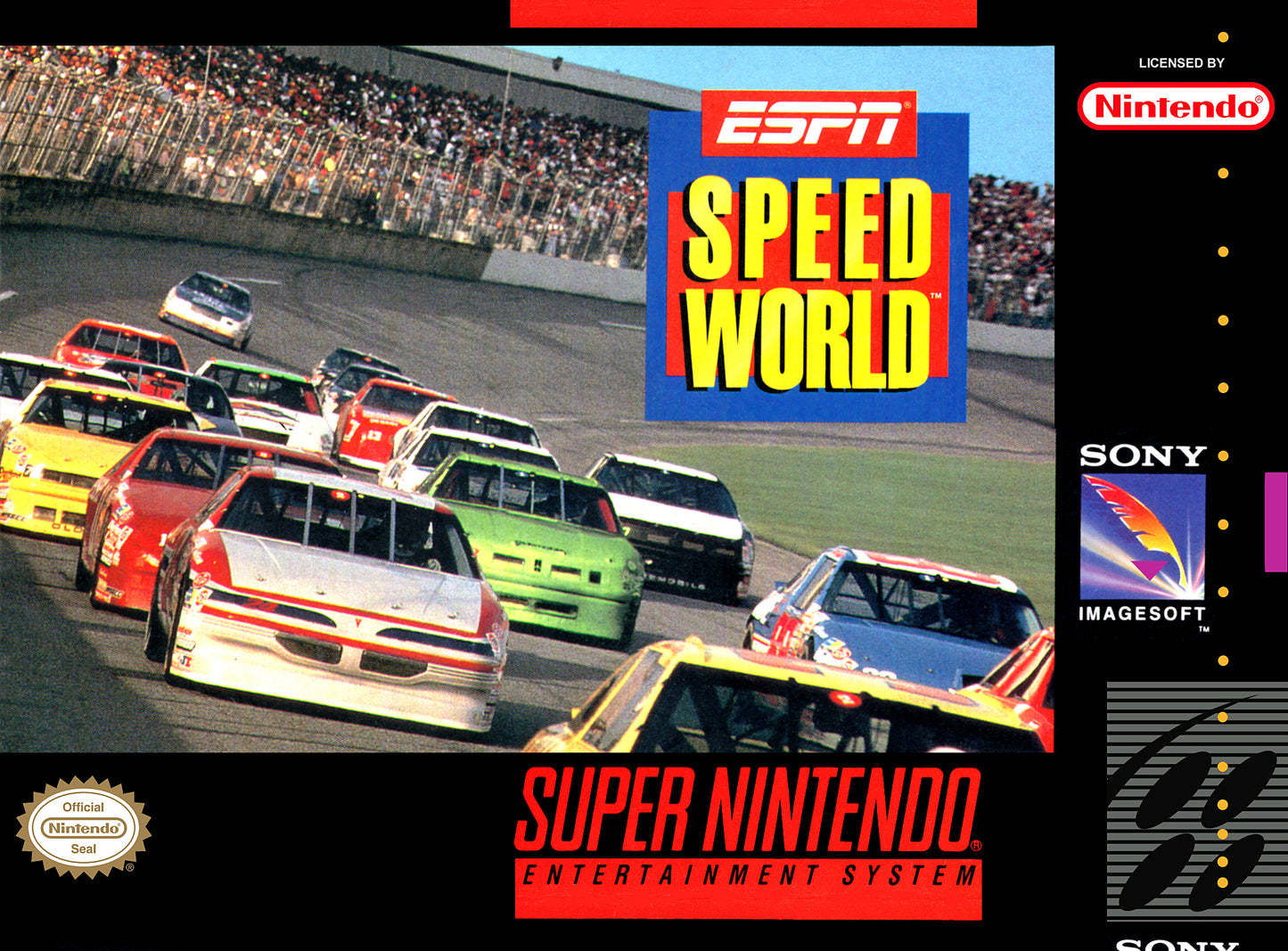 ESPN SPEED WORLD  - SNES
