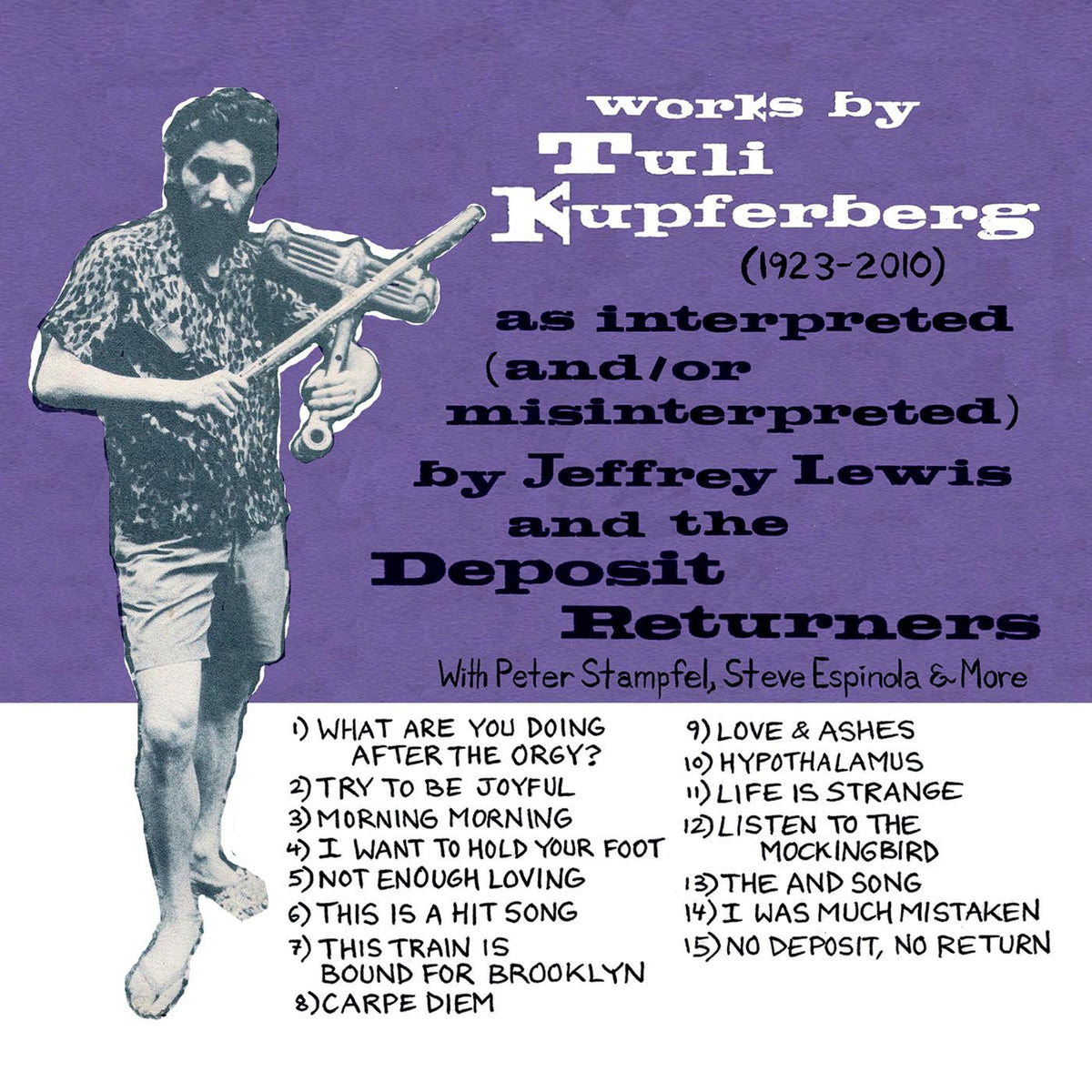 LEWIS, JEFFREY - WORKS BY TULI KUPFERBERG (1923-2010)